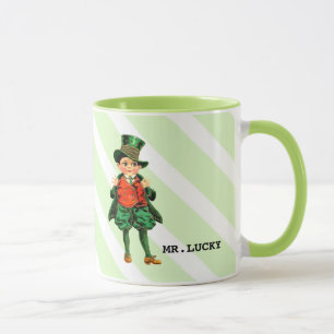 Mug M. Lucky   Nom personnalisé St. Patrick's Day Cade