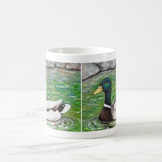 Mug M. Mallard Peinture de canard (Centre)
