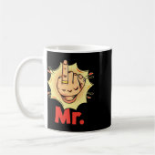 Mug M. - Mariage de mariage de lune de miel de Doigt d (Gauche)