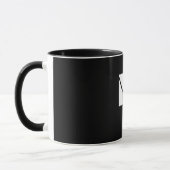 Mug M(Mike) OTAN Alphabet phonétique et code morse (Gauche)
