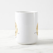 Mug M. & Mme | Élégant Shimmering Gold Newlyweds (Centre)