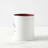 Mug M. Mme Hubby Wifey Mariage des couples mariés réce (Centre)
