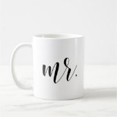 Mug M. Modern Calligraphy | Typographie noire (Gauche)