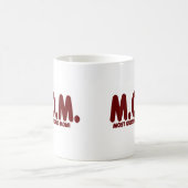 Mug M.O.M. - La plupart de maman exceptionnelle ! (Centre)