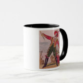 Mug M. Osbaldiston comme Andreas Hofer (Devant droit)