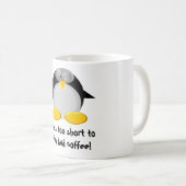 Mug M. Penguin aime le café (Devant droit)