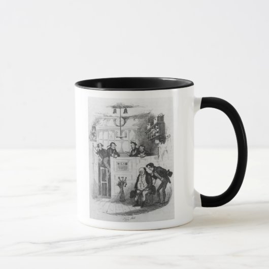 Mug M. Pickwick et Sam dans le bureau de la mandataire (Droite)