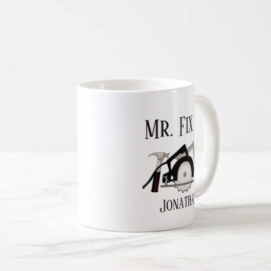 Mug M. Réparez Les Outils Informatiques (Devant droit)