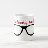 Mug M. Smarty Pants - Red Print - (Centre)
