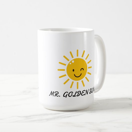MUG M. SOLEIL D'OR (Devant droit)