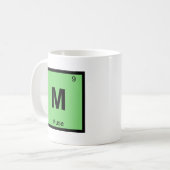 Mug M - Symbole de table périodique de la chimie grecq (Devant gauche)
