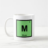 Mug M - Symbole de table périodique de la chimie grecq (Gauche)
