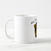 Mug M. Trouble. Des T-shirts humoristiques. (Gauche)