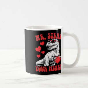 Mug M. volez votre cœur T-rex dinosaure Saint Valentin