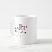 Mug Ma Abeille Personnalisée (Devant gauche)
