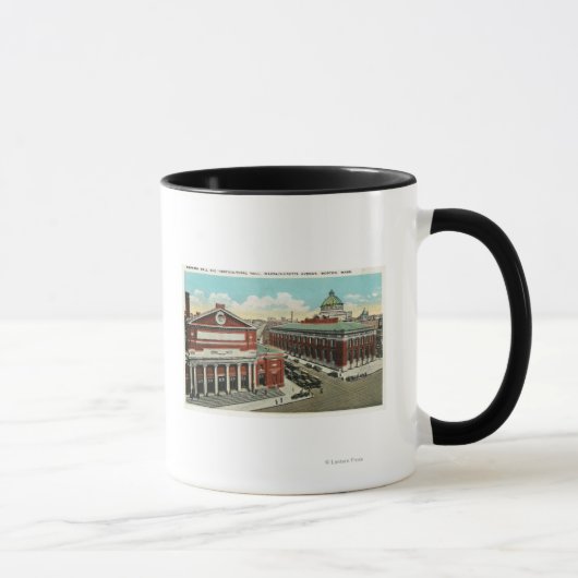 Mug MA Avenue Vue symphonique, horticole (Droite)