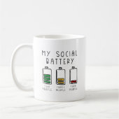 Mug Ma batterie sociale (Gauche)