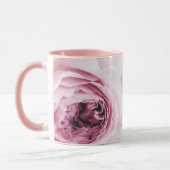 Mug Ma belle amie jolie en rose florale (Gauche)