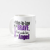 Mug Ma belle-mère est un Cancer pancréatique d'ange (Devant gauche)