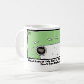 Mug Ma boule est sous le divan ! (Devant gauche)