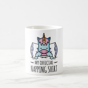 Mug Ma chemise de sieste officielle avec sommeil Unico