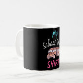 Mug Ma chemise de voyage à l'école (Devant gauche)