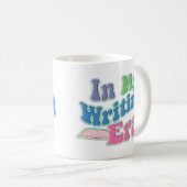 Mug Ma citation de conception d'auteur de l'ère d'écri (Devant droit)