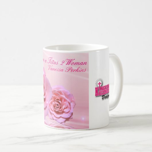 Mug Ma collection 11 0z de femmes de Titus 2 (Devant droit)