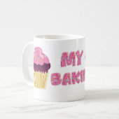 Mug Ma conception de cuisson amusante de gâteau (Devant gauche)