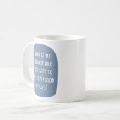 Mug Ma contribution à la motivation de la vie (Devant gauche)