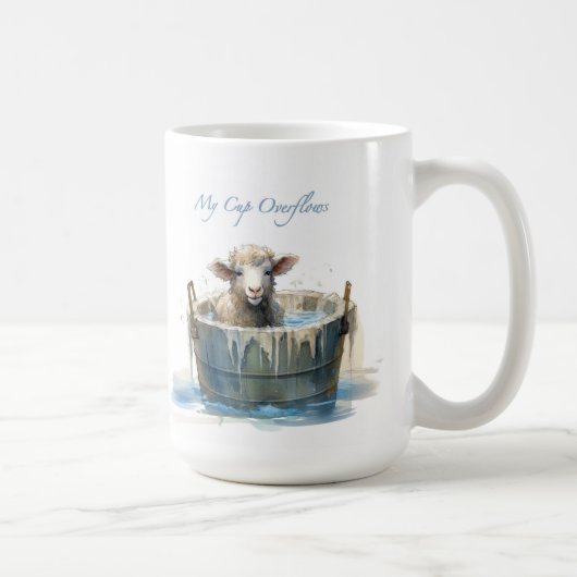 Mug Ma coupe déborde - Psaume 23 (Droite)