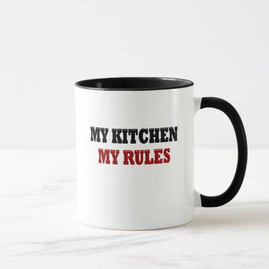 Mug Ma cuisine Mes règles (Droite)
