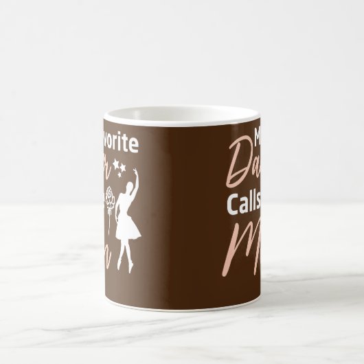 Mug Ma danseuse préférée Appelez-Moi Maman Danseurs Ma (Centre)