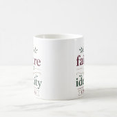 Mug Ma défaillance n'est pas mon identité Vérité bibli (Centre)
