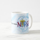 Mug Ma devise d'infirmière (Devant droit)