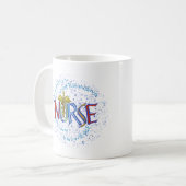 Mug Ma devise infirmière (Devant gauche)