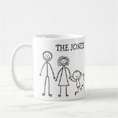 Mug Ma famille de figurines (Gauche)