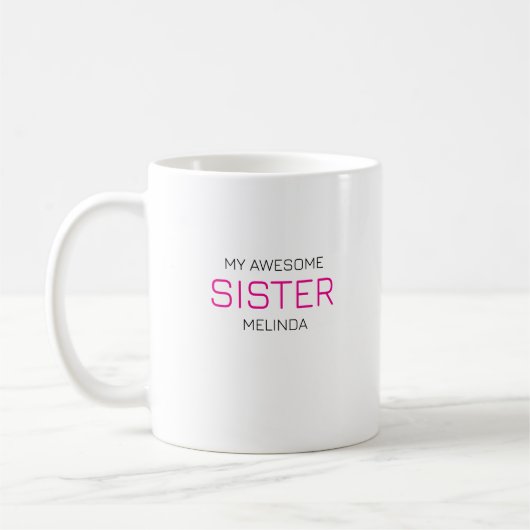 Mug Ma Fantastique Soeur, (Gauche)