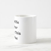 Mug Ma Femme Est Plus Chaud Que Cette Typographie Du C (Centre)