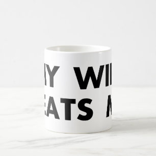 Mug Ma Femme M'A Battu Retro Vintage Drôle