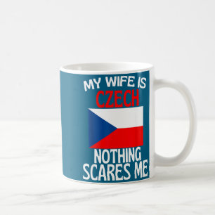 Mug Ma femme république tchèque rien ne me fait peur d