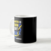 Mug Ma fille est juste parfaite prise de conscience du (Devant gauche)