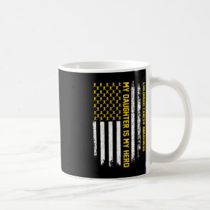 Mug Ma fille est mon héros Sensibilisation au cancer d