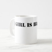 Mug Ma fille est noyau dur (Devant gauche)