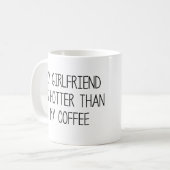 Mug Ma Fille Est Plus Chaud Que Mon Café (Devant gauche)
