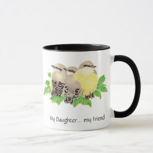 Mug Ma Fille... mon ami - bouddling Birds