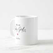 Mug Ma Fille Personnalisée (Devant gauche)