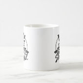 Mug Ma foi est ma force avec des poids (Centre)