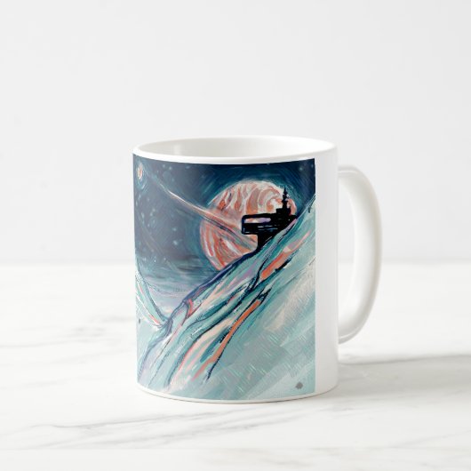 Mug Ma future maison dans l'espace (Devant droit)