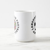 Mug Ma Langue Est Le Football (Centre)